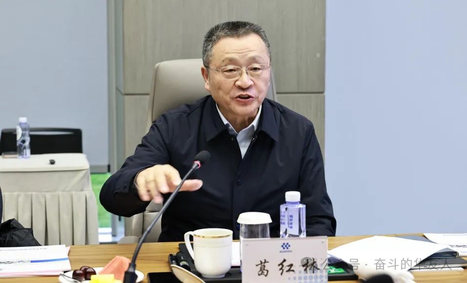 Ge Honglin, the Party Secretary and President of the China Nonferrous Metals Industry Association, Visits the Group Headquarter for An Inspection -News Releases-Huayou New Energy Technology (Quzhou) Co., Ltd.