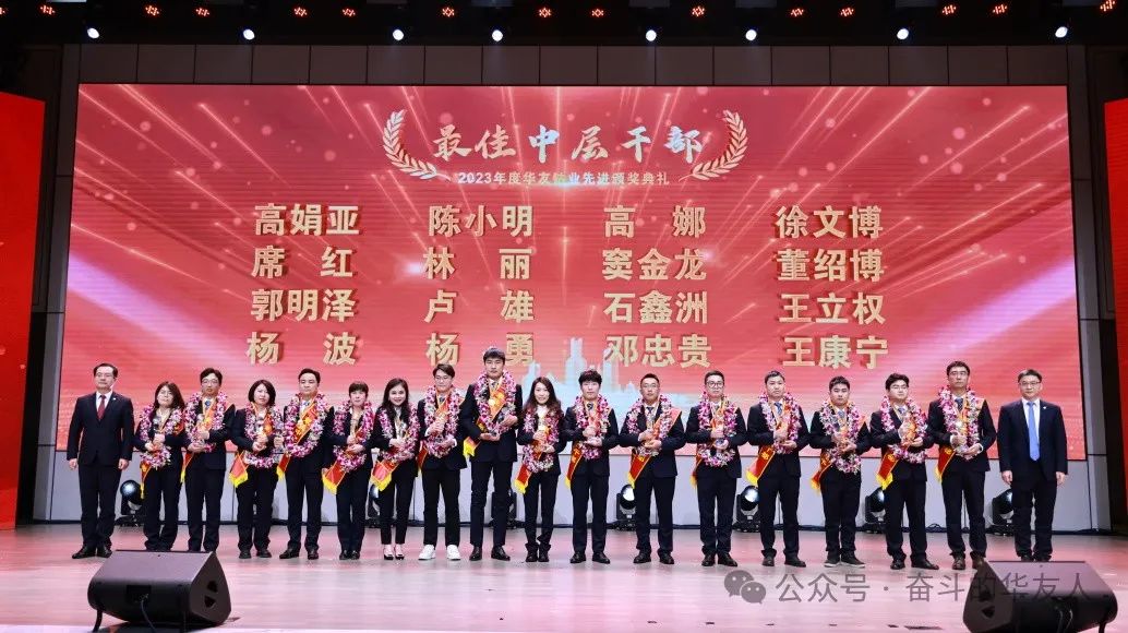 梦想 奋进 荣耀 ▏集团2023年度先进颁奖仪式举行-文化运动-浙江华友钴业股份有限公司