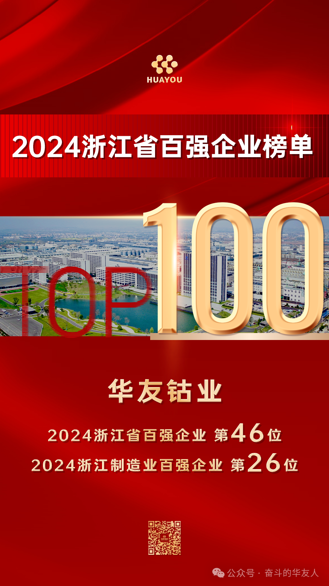 浙江百强！华友位居46位！-企业新闻-浙江华友钴业股份有限公司